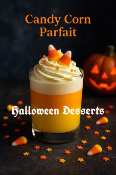 Candy Corn Parfait 🍬🎃