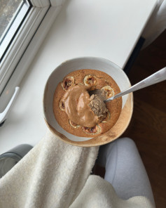 Caramel Banana Almond Bliss Oats