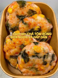 CHẢ TÔM RONG BIỂN NGON VÀ HẤP DẪN 🦐