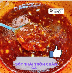 Chân Gà Sả Tắc Sốt Me Thái Cay Nồng