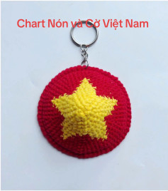 chart nón và cờ việt nam