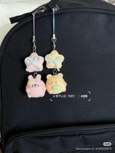 🎀🎀🐰 chất len bé thỏ mini làm móc khóa🌸🌸