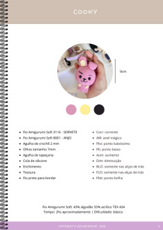 Chaveiro de Coelhinho em Crochê: Receita e Materiais Necessários