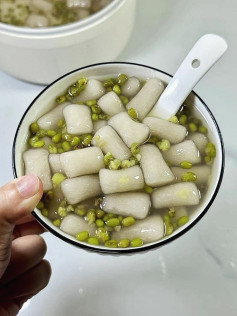 Chè Bột Sắn Đậu Xanh Mát Lạnh Ngọt Thanh