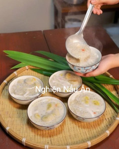 Chè Chuối Nước Cốt Dừa thơm ngon, béo ngậy, đậm đà vị truyền thống