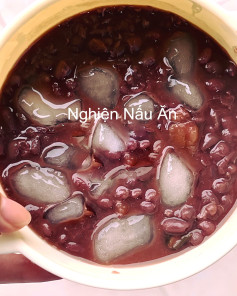 Chè Đậu Đỏ Ngọt Lịm Bột Lọc Dẻo Dai