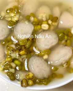 Chè Đậu Xanh Bột Lọc Mát Lạnh Dẻo Dai