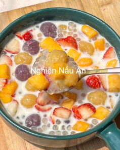 Chè Khoai Trái Cây Giải Nhiệt Ngọt Mát