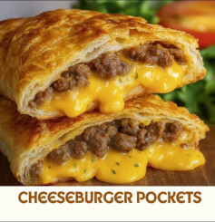 🧀 Cheeseburger Pockets
