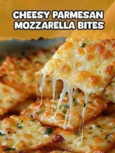 Cheesy Parmesan Mozzarella Bites