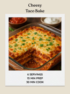 Cheesy Taco Bake