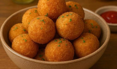 Chicken cheese bolls