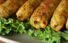 CHICKEN CHEESE SEEKH KABAB RECIPE