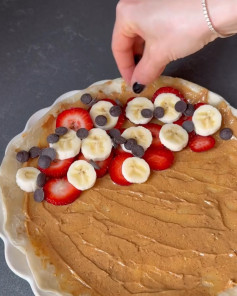 Choco-Berry Banana Bliss Quesadilla