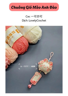 Chuông Gió Mèo Anh Đào 🌸