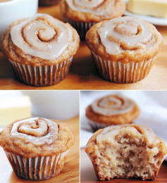 Cinnamon Swirl Muffins