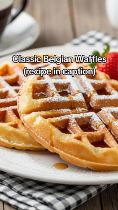 Classic Belgian Waffles