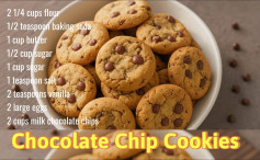 Classic Chocolate Chip Cookies That Melt in Your Mouth!