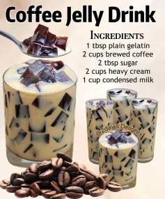 Coffee Jelly Drink