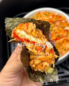 Cơm Trộn Sushi Cá Hồi Nướng Giòn Đậm Đà Vị Biển