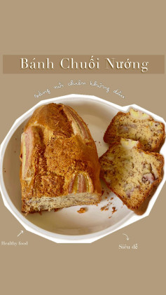 công thức bánh chuối nướng