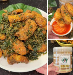 📌 CÔNG THỨC CÁ RANG MUỐI LÁ LỐT 🐟🌿