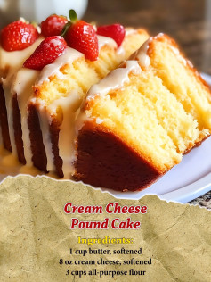 Cream Cheese Pound Cake