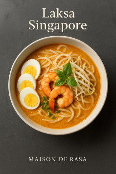 🔥 Creamy, spicy, and so comforting – this is the soul of Singapore in a bowl!