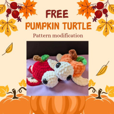Create Adorable Pumpkin and Apple Turtle Amigurumi for Fall