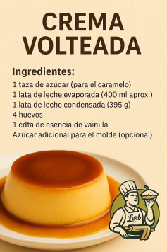 Crema Volteada 🍮