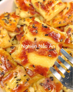 Crepe Khoai Tây Giòn Thơm Mè Đen