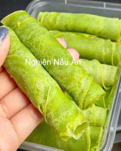 Crepe Lá Dứa Dừa Ngọt Ngào Thơm Phức