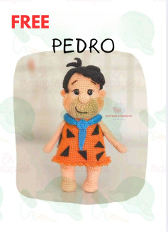 Crochê Amigurumi: Crie o Pedro dos Flintstones Grátis