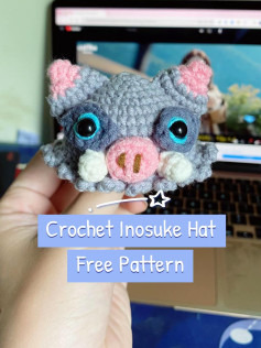 Crochet Inosuke Hat