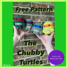 Crochet Your Own Adorable Chubby Turtles with This Free Pattern