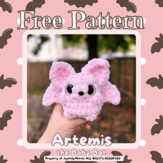Crochet Your Own Artemis the Baby Bat with This Free Pattern