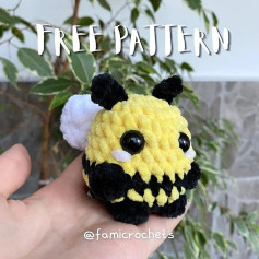 Crochet Your Own Cute Bee with This Free Pattern
