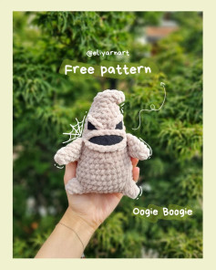 Crochet Your Own Oogie Boogie with This Free Pattern