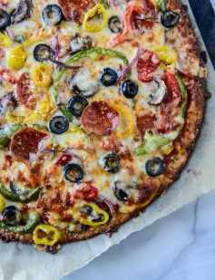 Crustless Pizza Bake