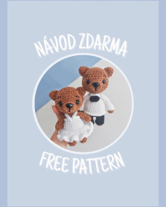 Cute Crochet Bear Couple Free Pattern Guide