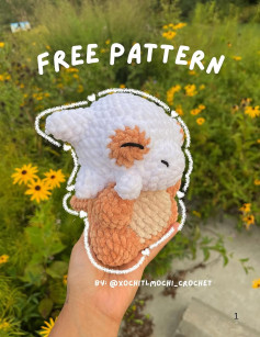 Cute Crochet Pattern for Plush Toy with Free Instructions