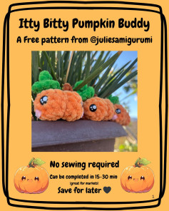 Cute Crochet Pumpkin Pattern: Quick, No Sewing Needed