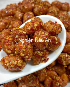 Đậu Phộng Rim Tỏi Ớt Giòn Rụm Đậm Đà
