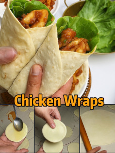 DELICIOUS CHICKEN WRAPS