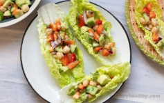 Đỗ trộn cuốn rau củ giàu protein