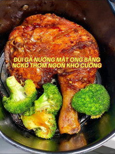ĐÙI GÀ NƯỚNG MẬT ONG BẰNG NỒI CHIÊN KHÔNG DẦU THƠM NGON KHÓ CƯỠNG 🍗