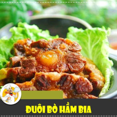 Đuôi Bò Hầm Bia Thơm Ngon Với Quế Và Hoa Hồi