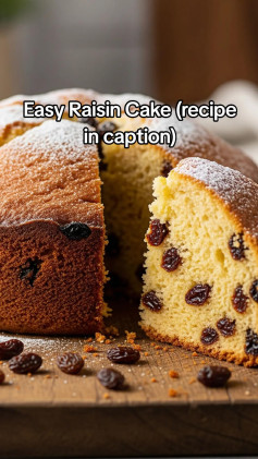 Easy Raisin Cake