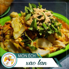 Ếch Xào Lăn Nước Cốt Dừa Thơm Ngon