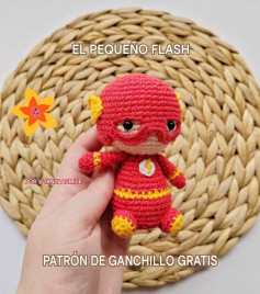 El Pequeño Flash: Patrón de Ganchillo Gratis